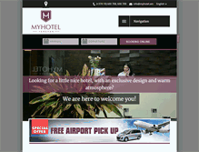 Tablet Screenshot of myhotelyerevan.com